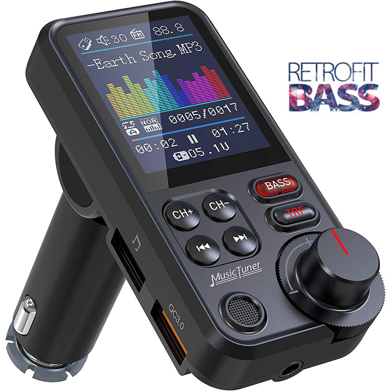 Audio Music To Mp3 - Bluetooth-compatible Car Wireless FM Transmitter Radio