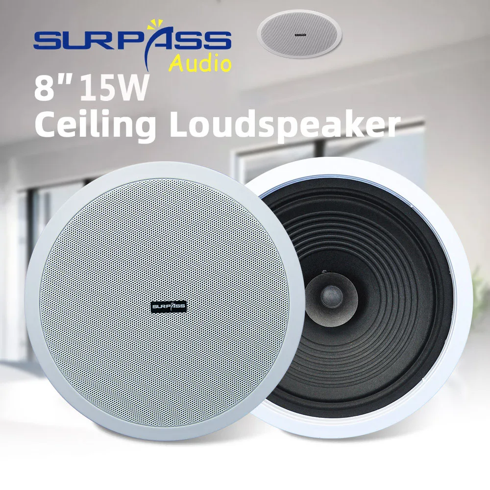 Audio Music Background - Home Audio Sound System 8inch Ceiling