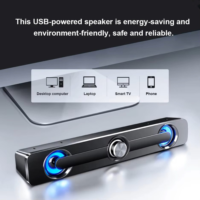 Audio Music Center - Caixa De Som Wired Speaker Soundbar