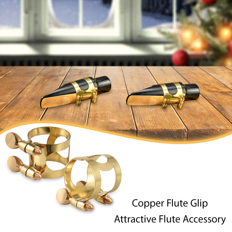 Trombone Mouthpiece - Tenor/Alto/High Pitch Sax Ligature Brass Ligature