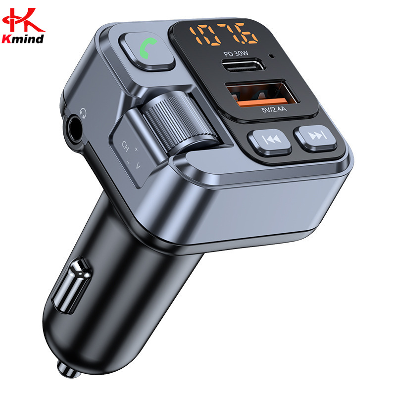 Audio Music To Mp3 - KMIND Car Music Transmitter Bluetooth Lighter