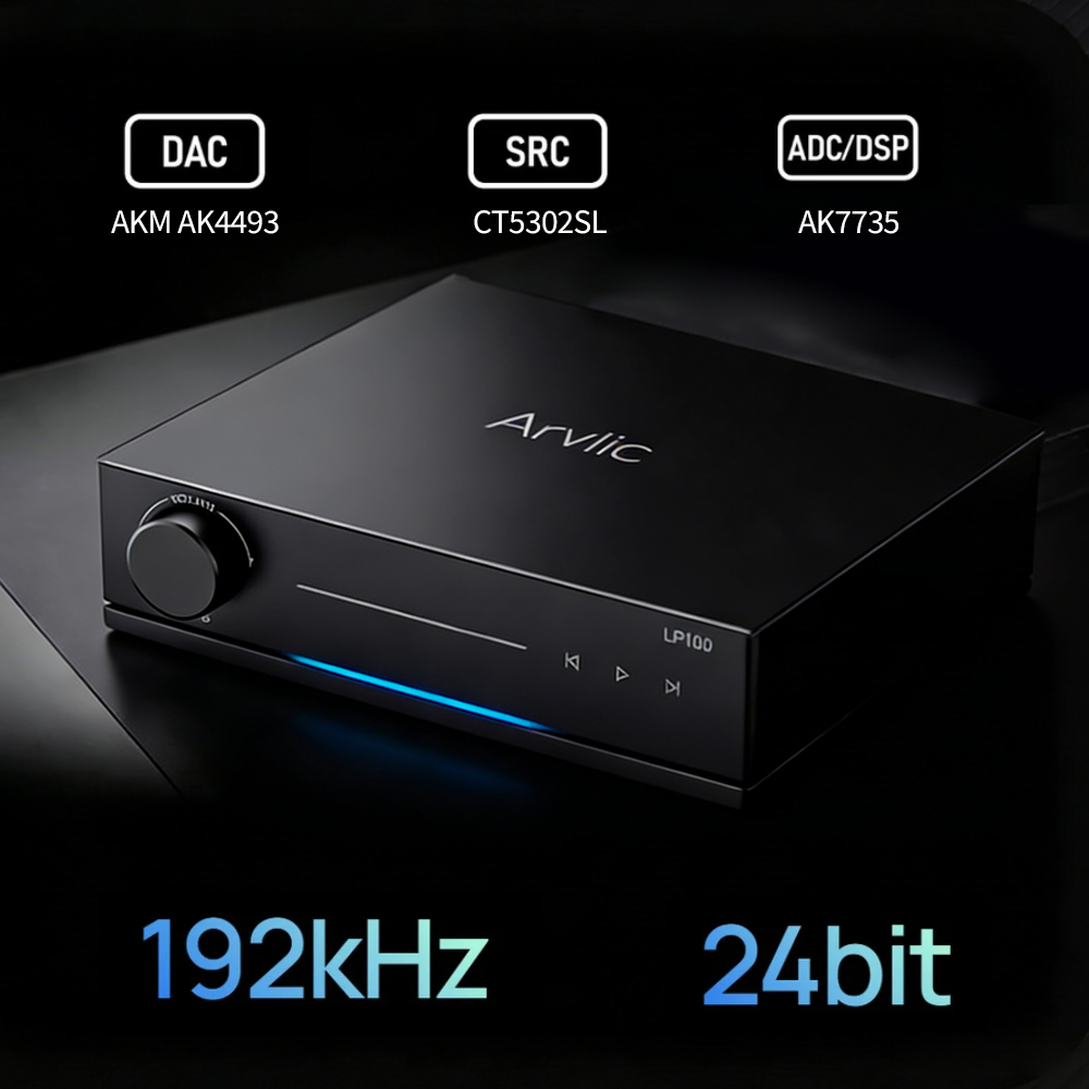 Audio Music Google - Arylic LP100 Wireless Music Streamer, WiFi