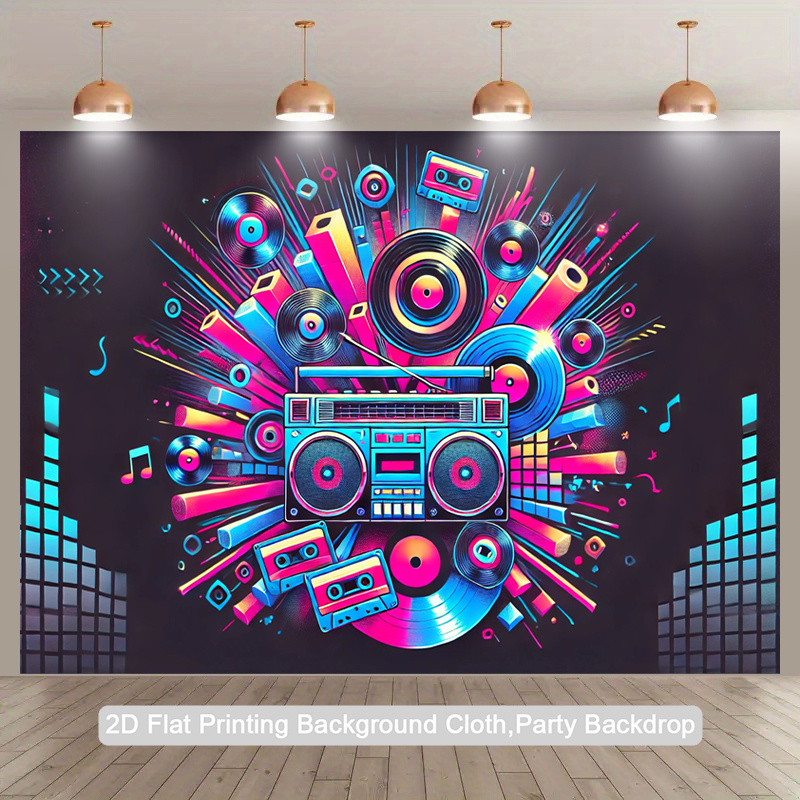 2D flat design, 1-piece packag - Audio Music Background review and price