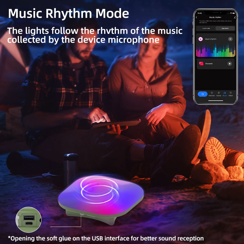 Camping Lantern Rechargeable S - Audio Music By review and price