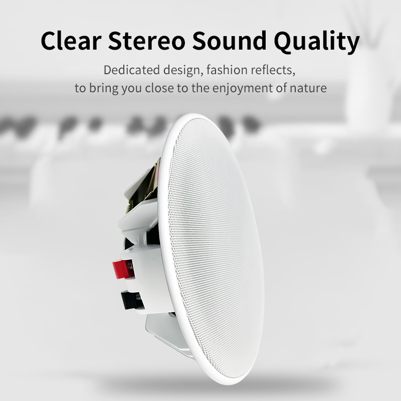 6 Inch 8ohm Ceiling Speaker Fu - Audio Music Background review and price