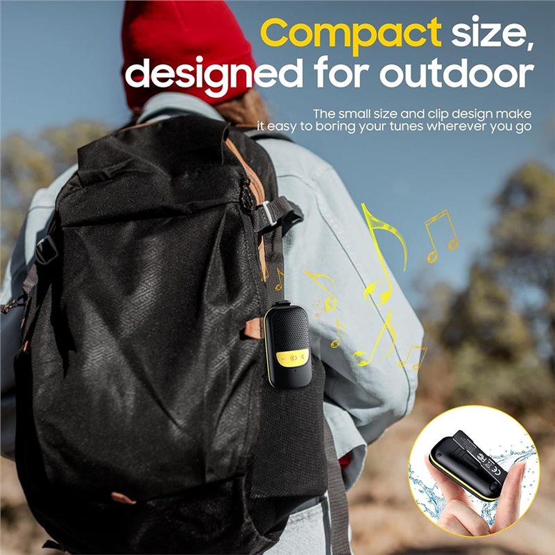 B68C Clip-On Portable Bluetoot - Audio Music Online Free review and price