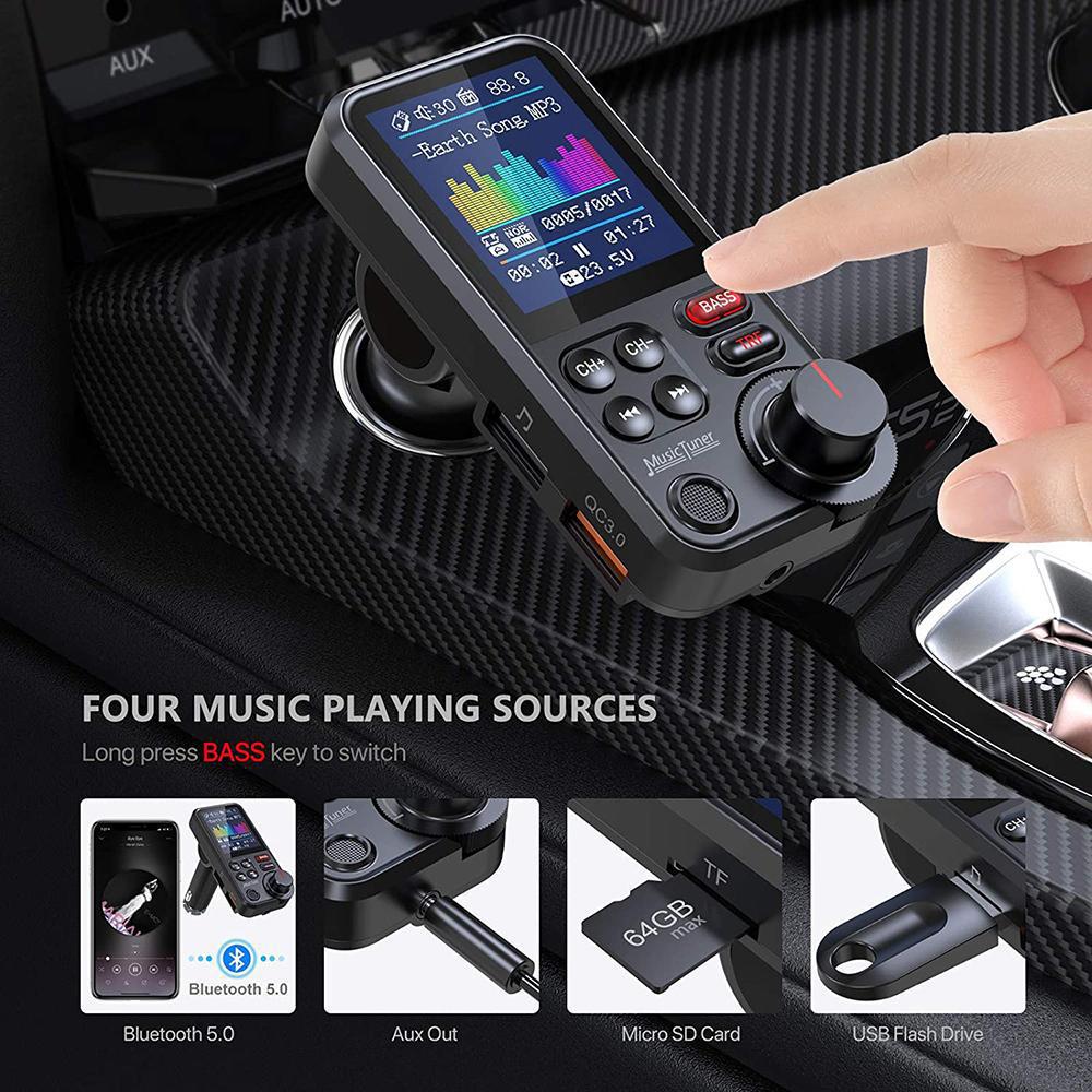 Bluetooth-compatible Car Wirel - Audio Music To Mp3 review and price