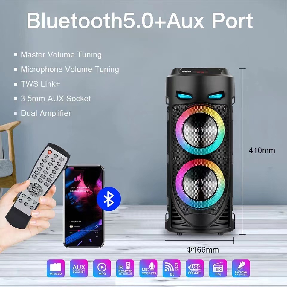 Large Square Dance Portable Bl - Audio Music Center review and price