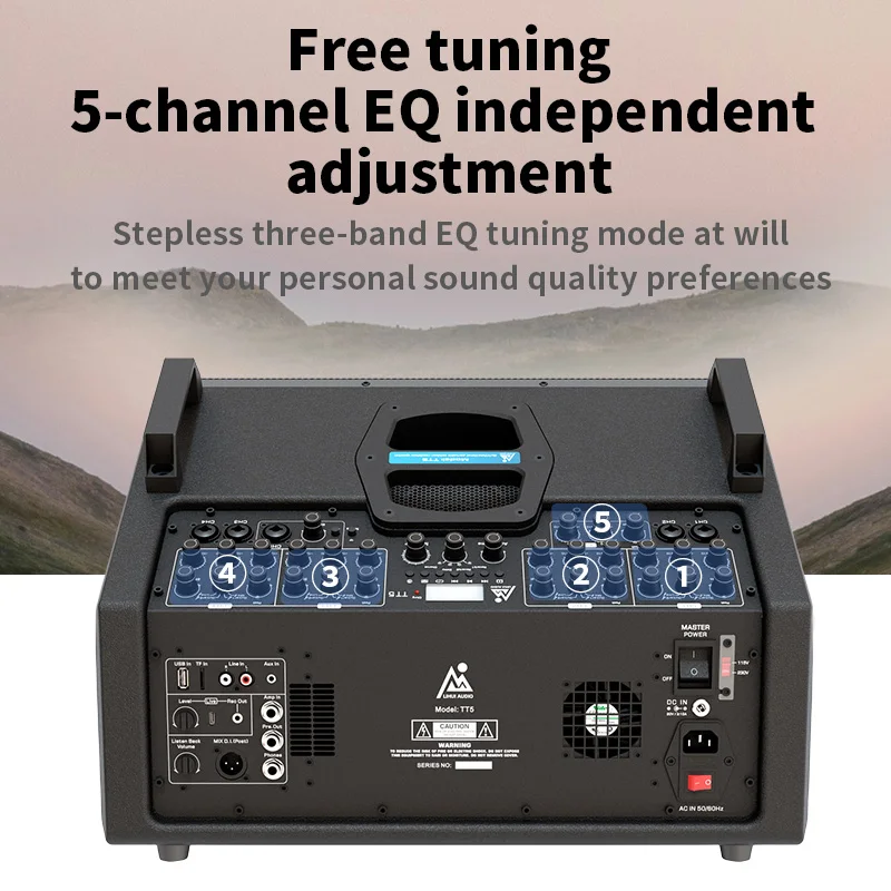 Lihui TT5 Professional Active  - Audio Music By review and price