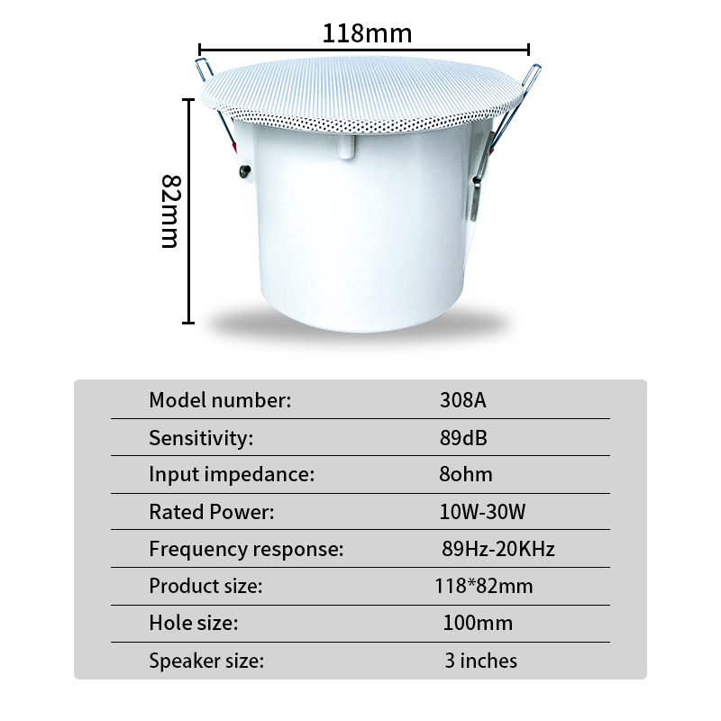 3 inch 8Ohm Surround Sound Spe - Audio Music Background review and price