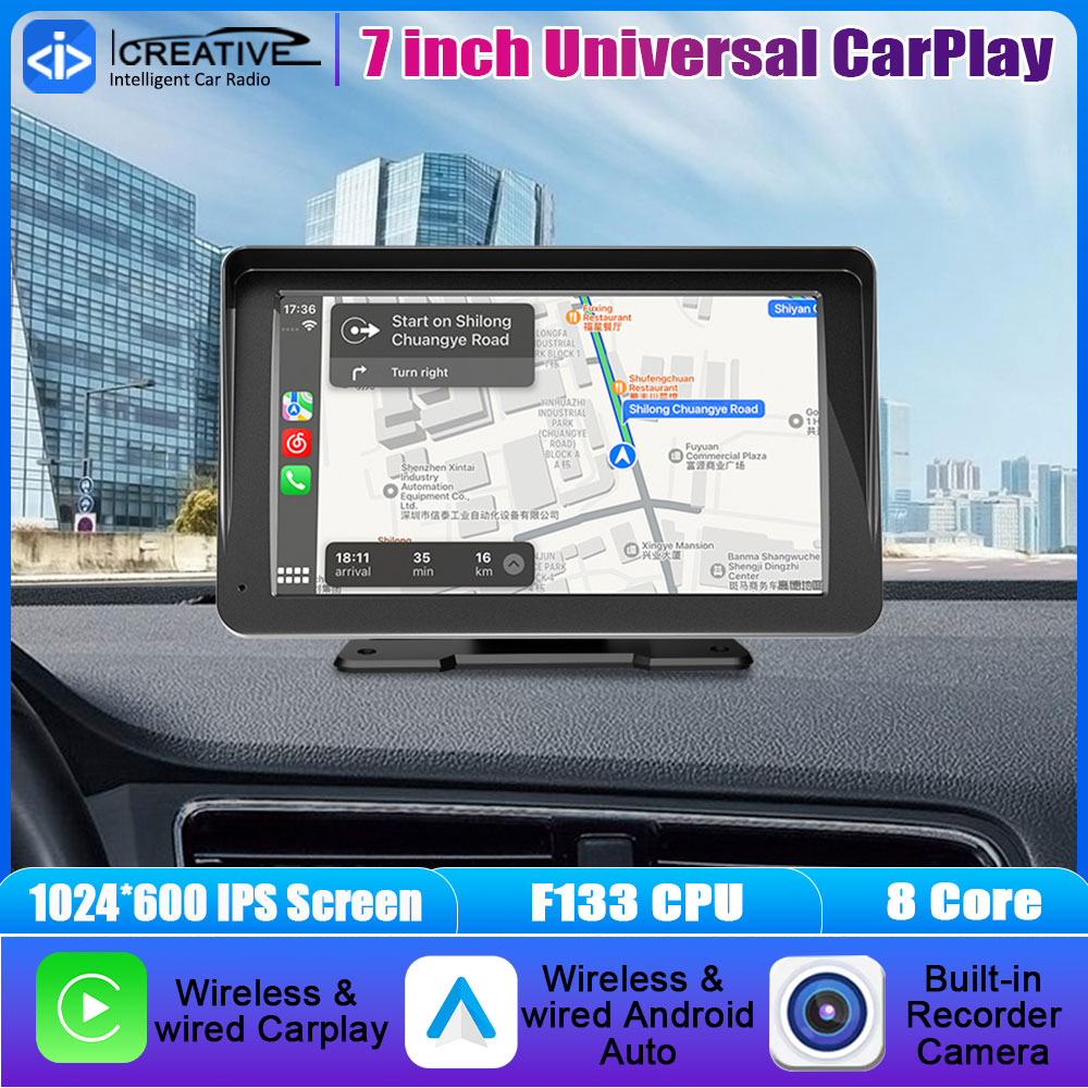 7inch Wireless CarPlay & Andro - Audio Music Image review and price