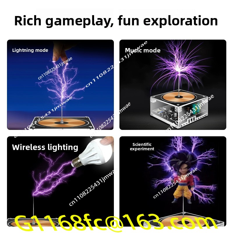 Coil Artificial Lightning Can  - Audio Music By review and price