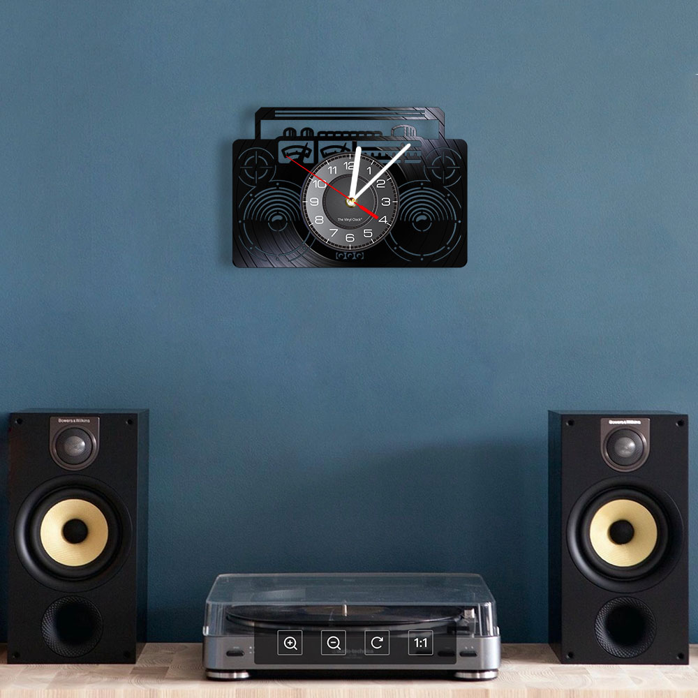 Boombox Radio Vinyl LP Record  - Audio And Music Separate review and price