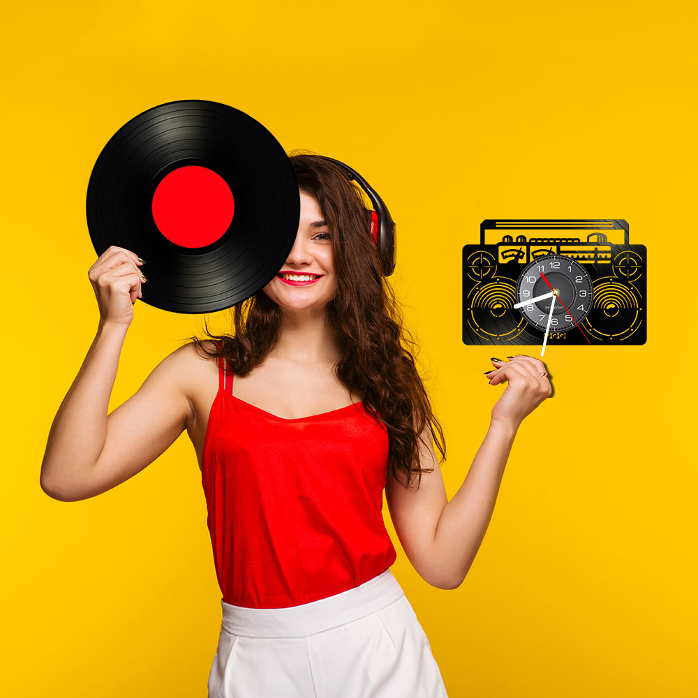 Boombox Radio Vinyl LP Record  - Audio And Music Separate review and price