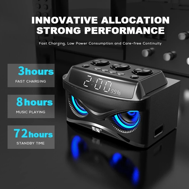 Wireless Bluetooth Speaker Por - Audio Music Center review and price