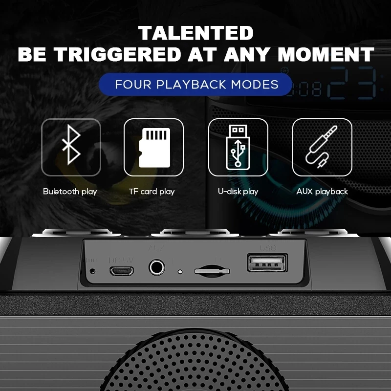 Wireless Bluetooth Speaker Por - Audio Music Center review and price