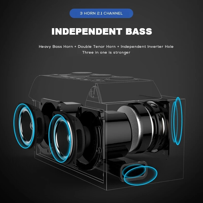 Wireless Bluetooth Speaker Por - Audio Music Center review and price