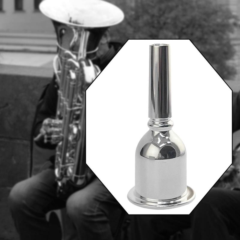 Brass Tuba Mouthpiece Portable - Trombone Mouthpiece review and price
