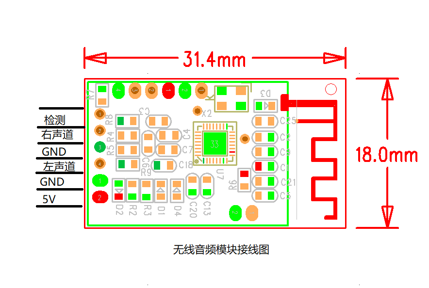 2.4G Wireless Audio Transmissi - Audio Music Image review and price
