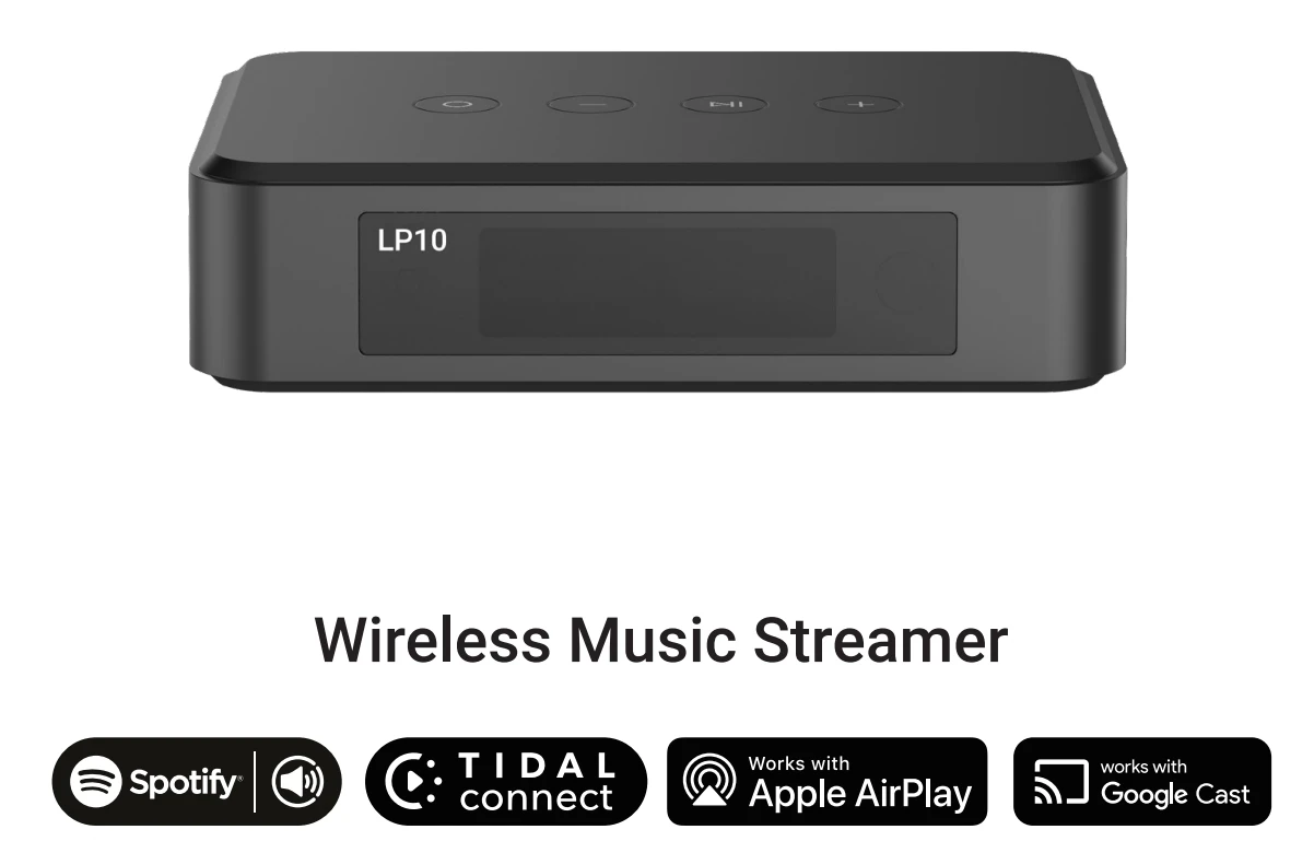 LP10 AirPlay2 Google Cast Wire - Audio Music Google review and price