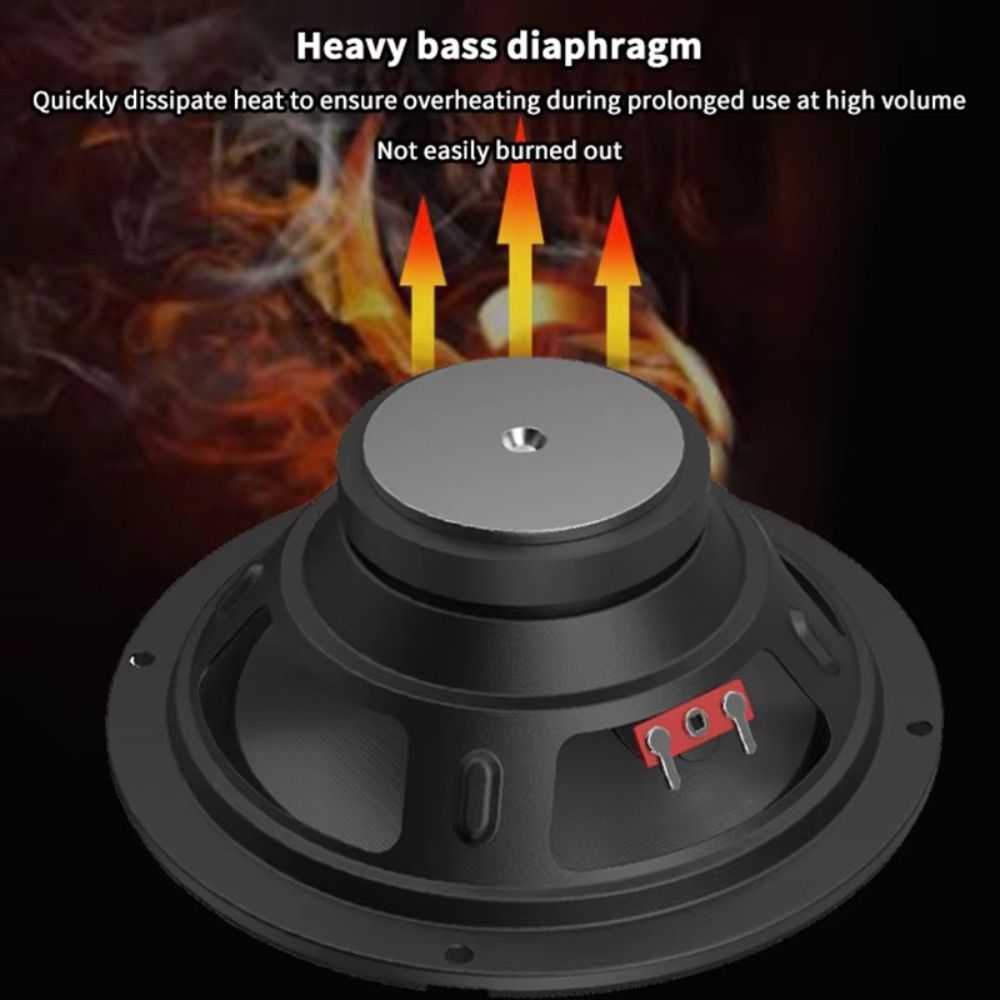 5/6/8/10 Inch Car Bass Speaker - Audio Music Volume review and price
