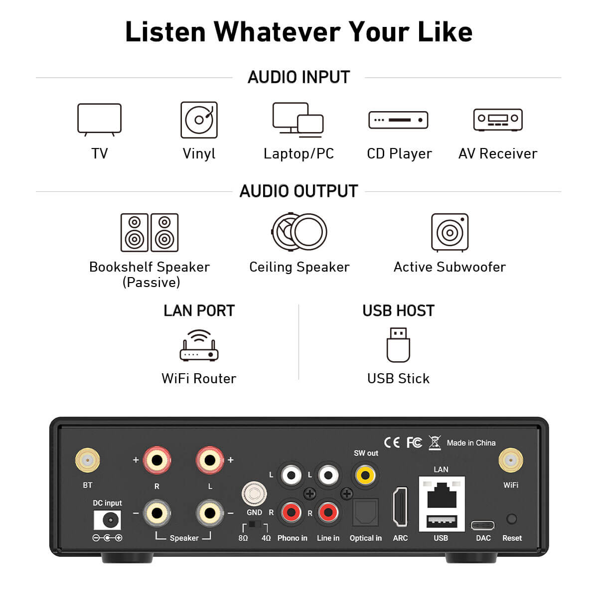 50Wx2 Wireless AirPlay2 HDMI A - Audio Music Google review and price
