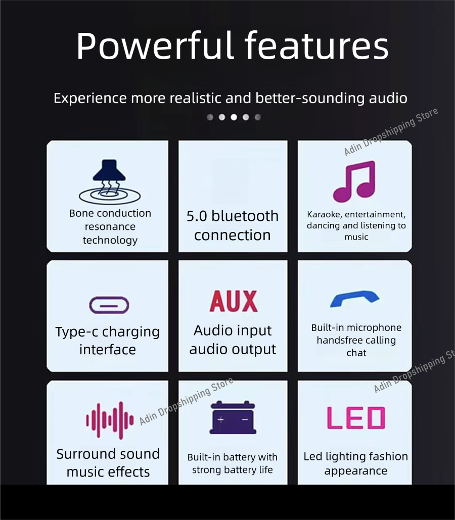 Adin 26w Vibration Bluetooth S - Audio Music Center review and price