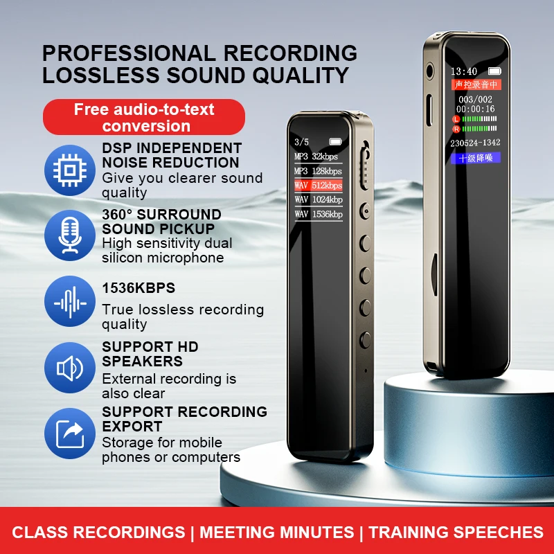 Digital Voice Recorder 32GB/64 - Audio And Music Separate review and price