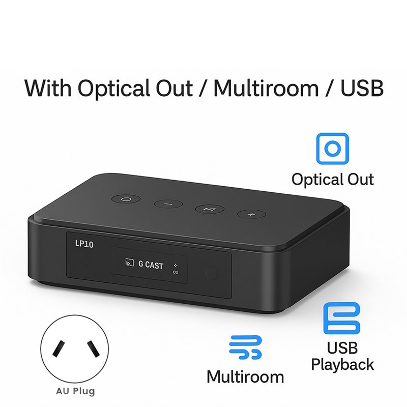 LP10 Wireless Music Streamer W - Audio Music Google review and price