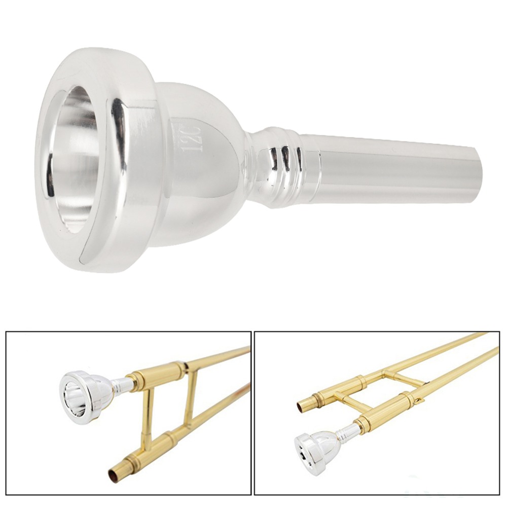 Silver Trombone Mouthpiece​ ​B - Trombone Mouthpiece review and price