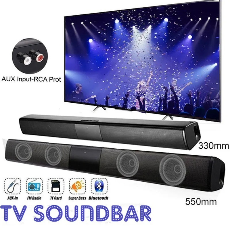40W High Power Soundbar for TV - Audio Music Center review and price