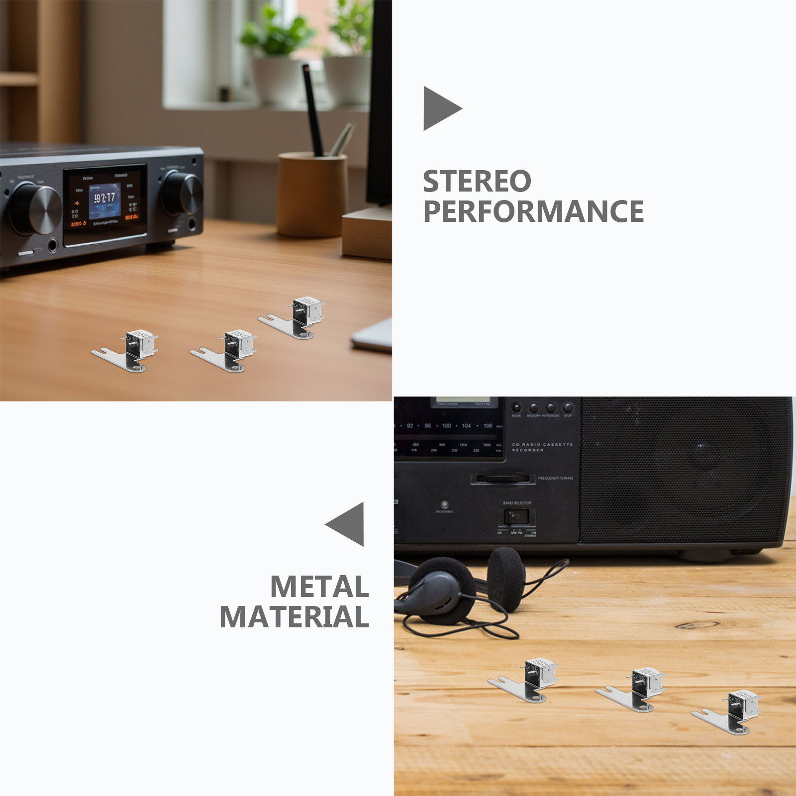 3Pcs Audio Cassette Recorder S - Audio Music Enhancer Free review and price