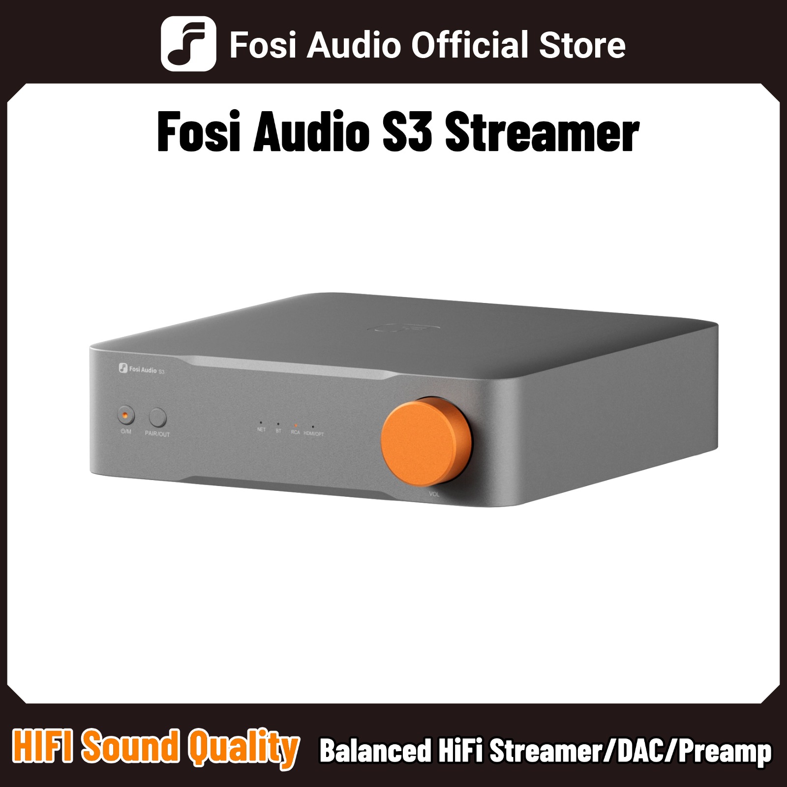 Fosi Audio S3 HiFi Music Strea - Audio Music Google review and price