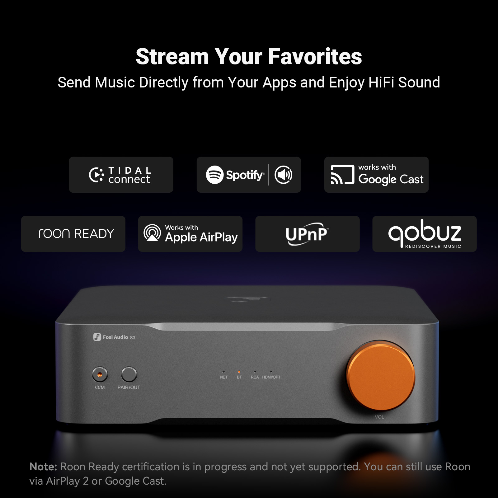 Fosi Audio S3 HiFi Music Strea - Audio Music Google review and price