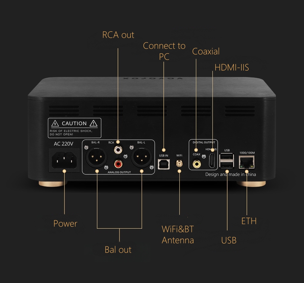 VOVOFOX-HiFi AP05S Lossless Mu - Audio Music To Mp3 review and price