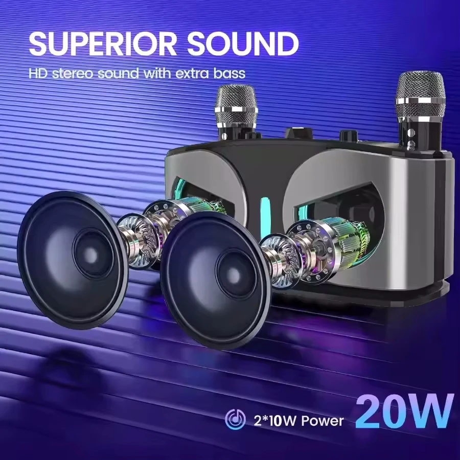 Karaoke Wireless Portable Blue - Audio Music Center review and price