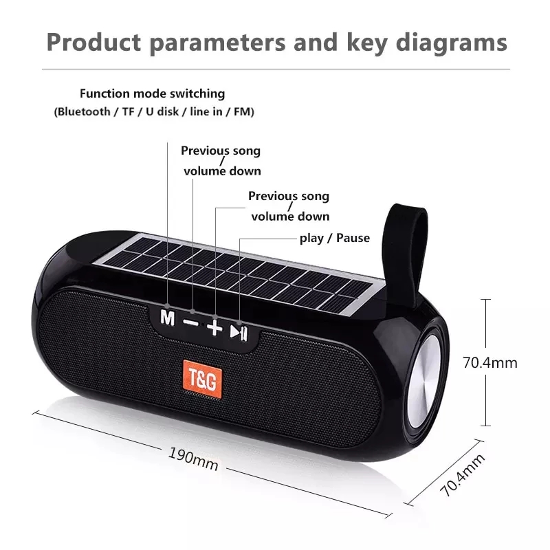 Solar Radio FM Outdoor Portabl - Audio Music Center review and price