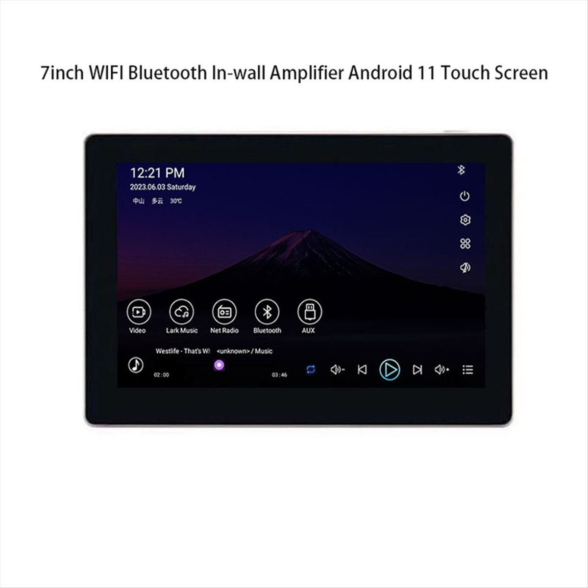 morning 7 Inch Android 11 Smar - Audio Music Google review and price