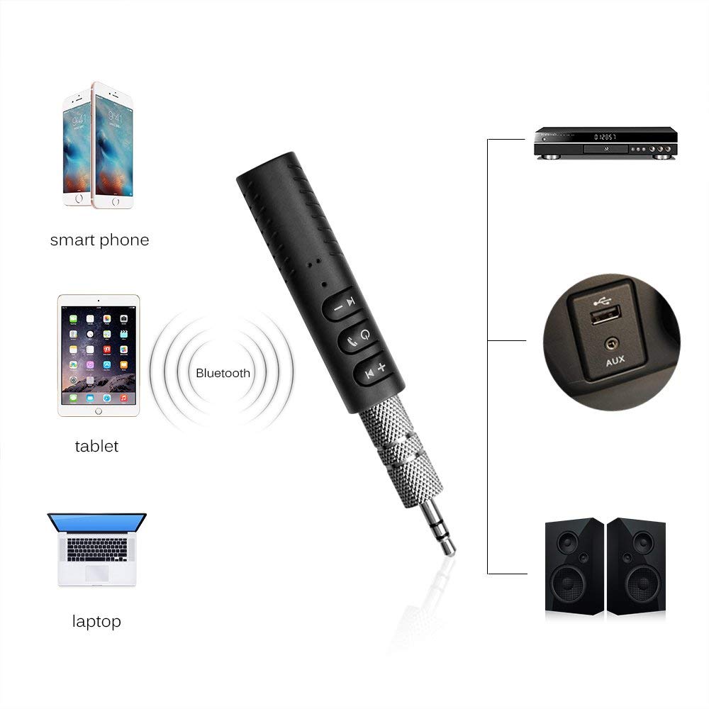 3.5mm Jack Wireless Bluetooth  - Audio Music To Mp3 review and price