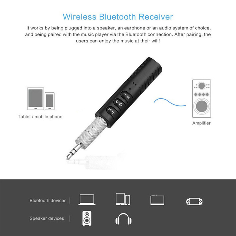 3.5mm Jack Wireless Bluetooth  - Audio Music To Mp3 review and price